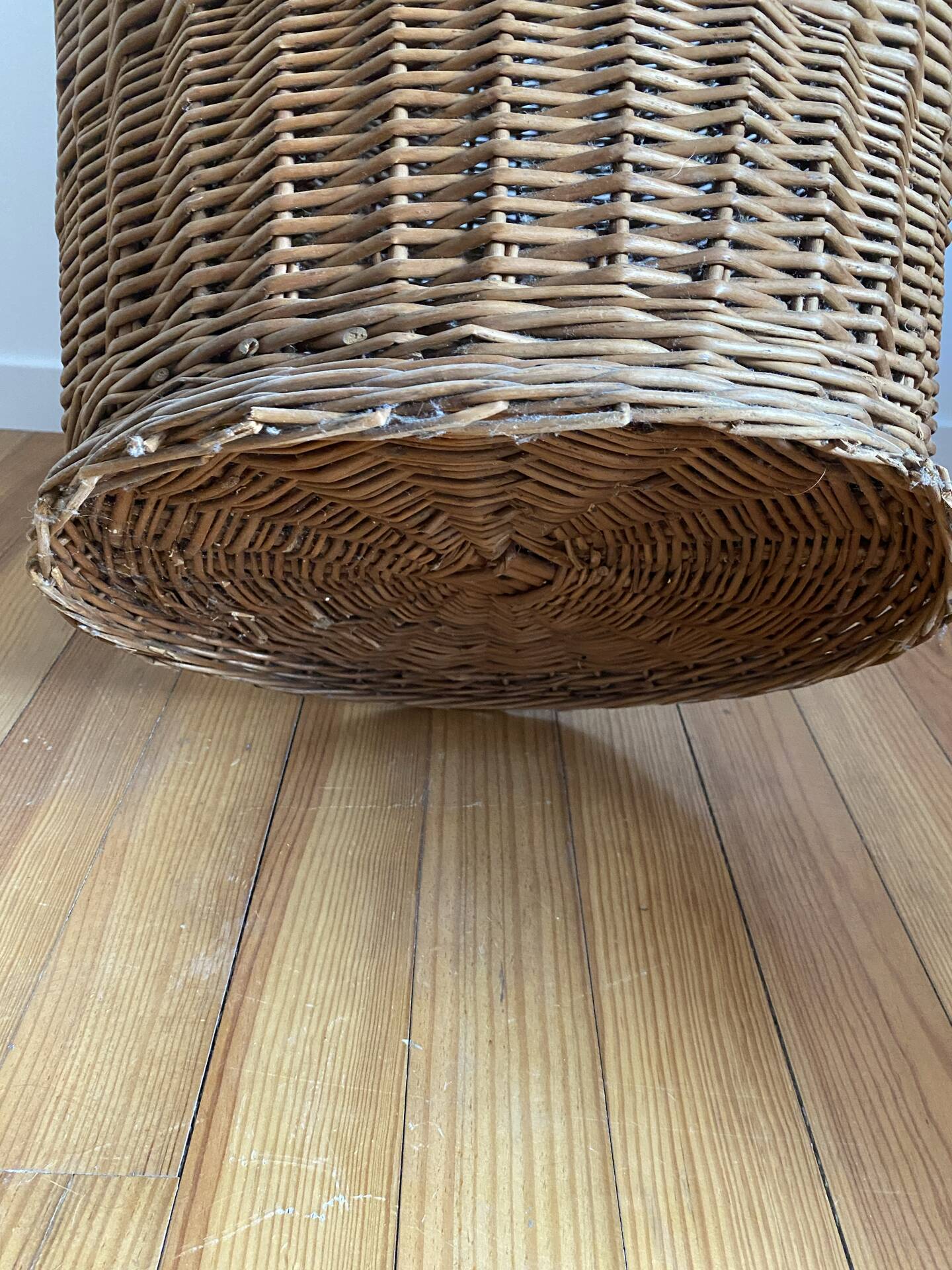Vintage laundry basket