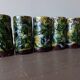 6 verres en céramique de Tolède