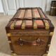 Travel trunk late nineteenth century