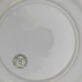 12 flat plates Boch La Louvière 60s