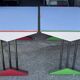 Paire de tables Années 80 Post-modernes