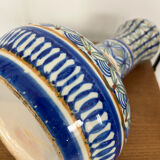 Ancient majolica earthenware vase