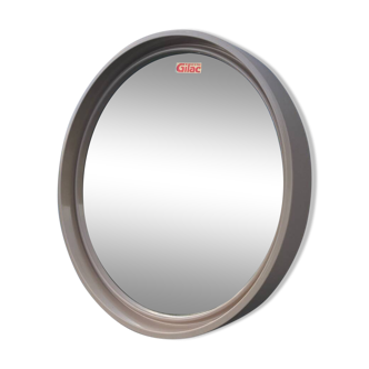 Round mirror 1960 beige