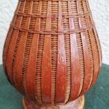 Rattan vase