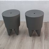 Paire de tabourets Bubu XO par Philippe Starck 1996