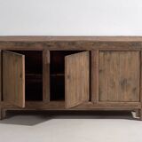 Antique oriental three-door sideboard (circa 1900)
