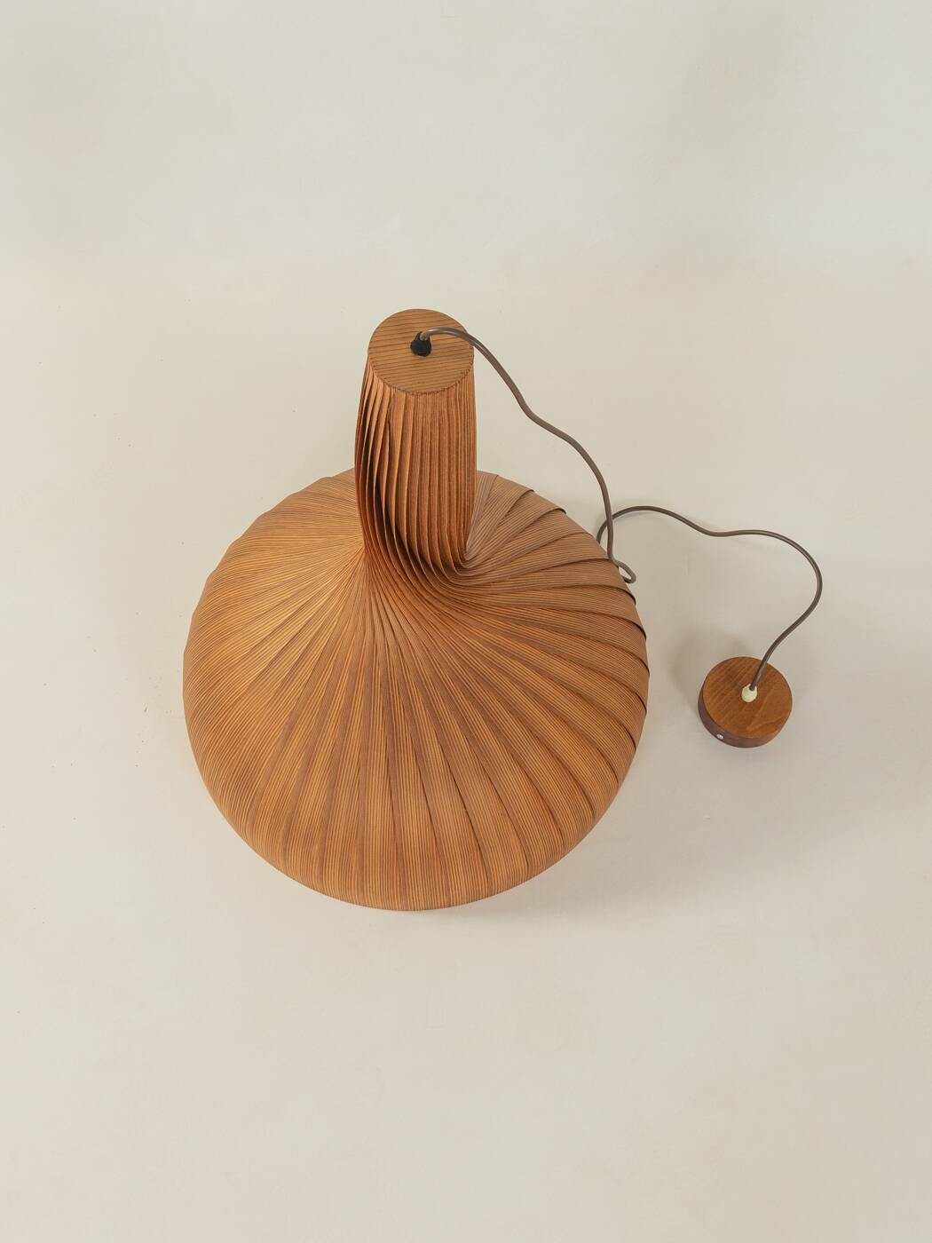 Wooden Lamp by Hans-Agne Jakobsson, 60s
