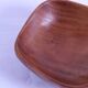 Pair of pear-shaped wooden trinket trays