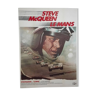 Affiche originale Le Mans Steve McQueen entoilée 120x160 cm course automobile racing