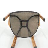 “Ulna” wooden armchair by Franco Poli for Bernini, Italy 1986.