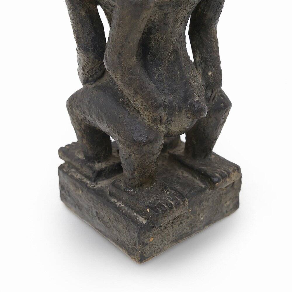 Ceramic statue inspired by Africa, 1960s