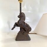 Metal lamp, fabric cable 2M, cotton shade