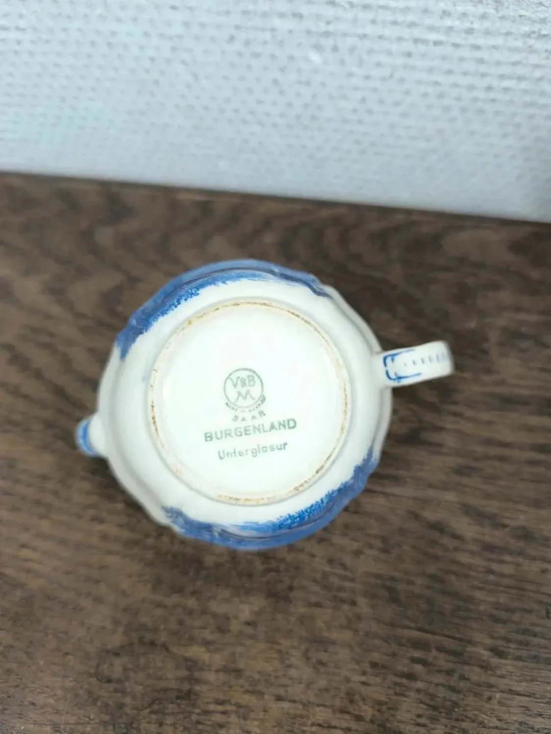 Villeroy & Boch Burgenland Blue milk pot (V1)