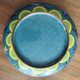 Ancient cloisonné enamel brush rinsing bowl from China.