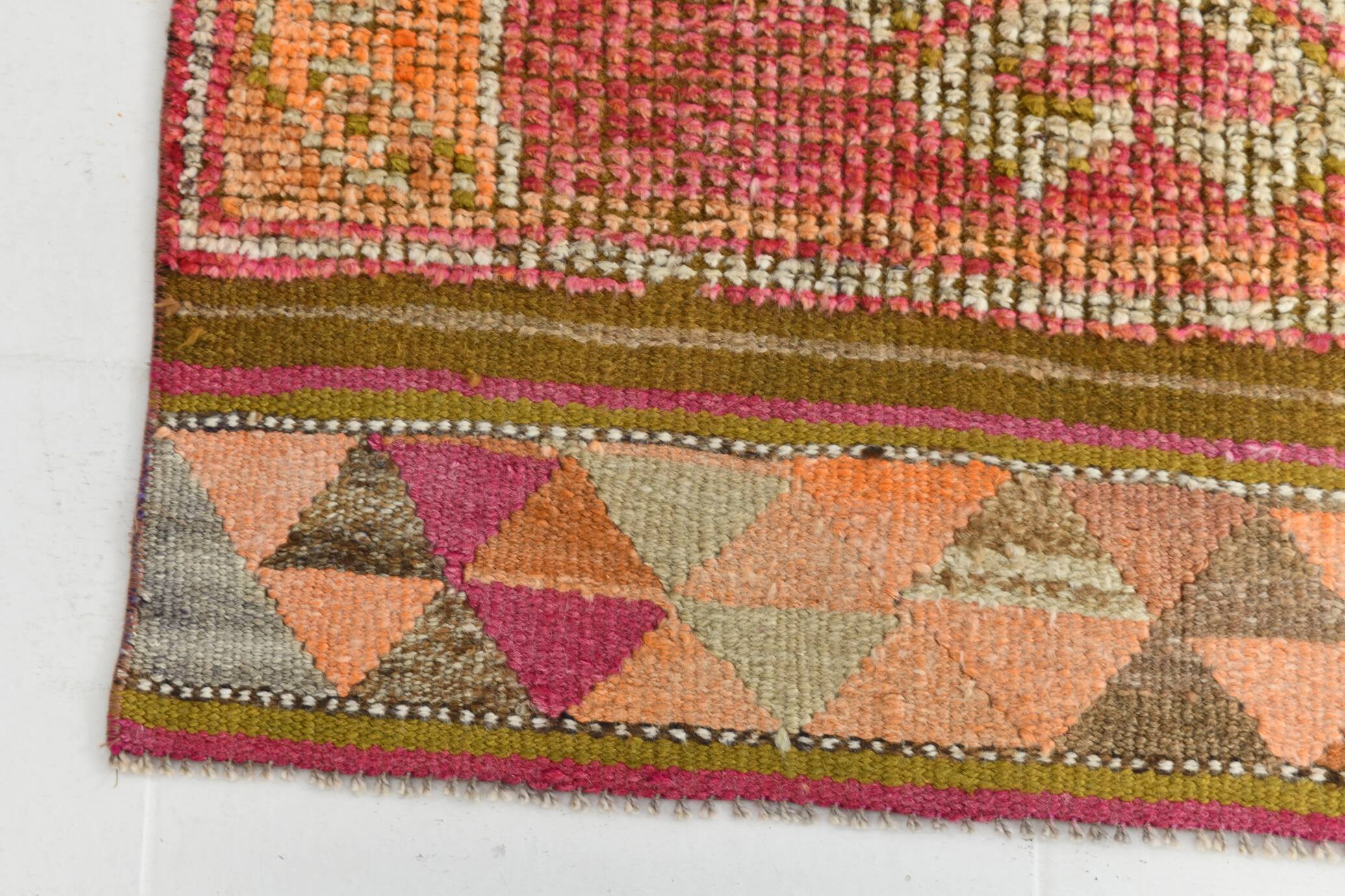 Tapis 3x10 pour couloir, tapis coureur vintage, 91x313 cm