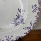 Sublime hollow plate Terre de Fer Longwy Hanoi