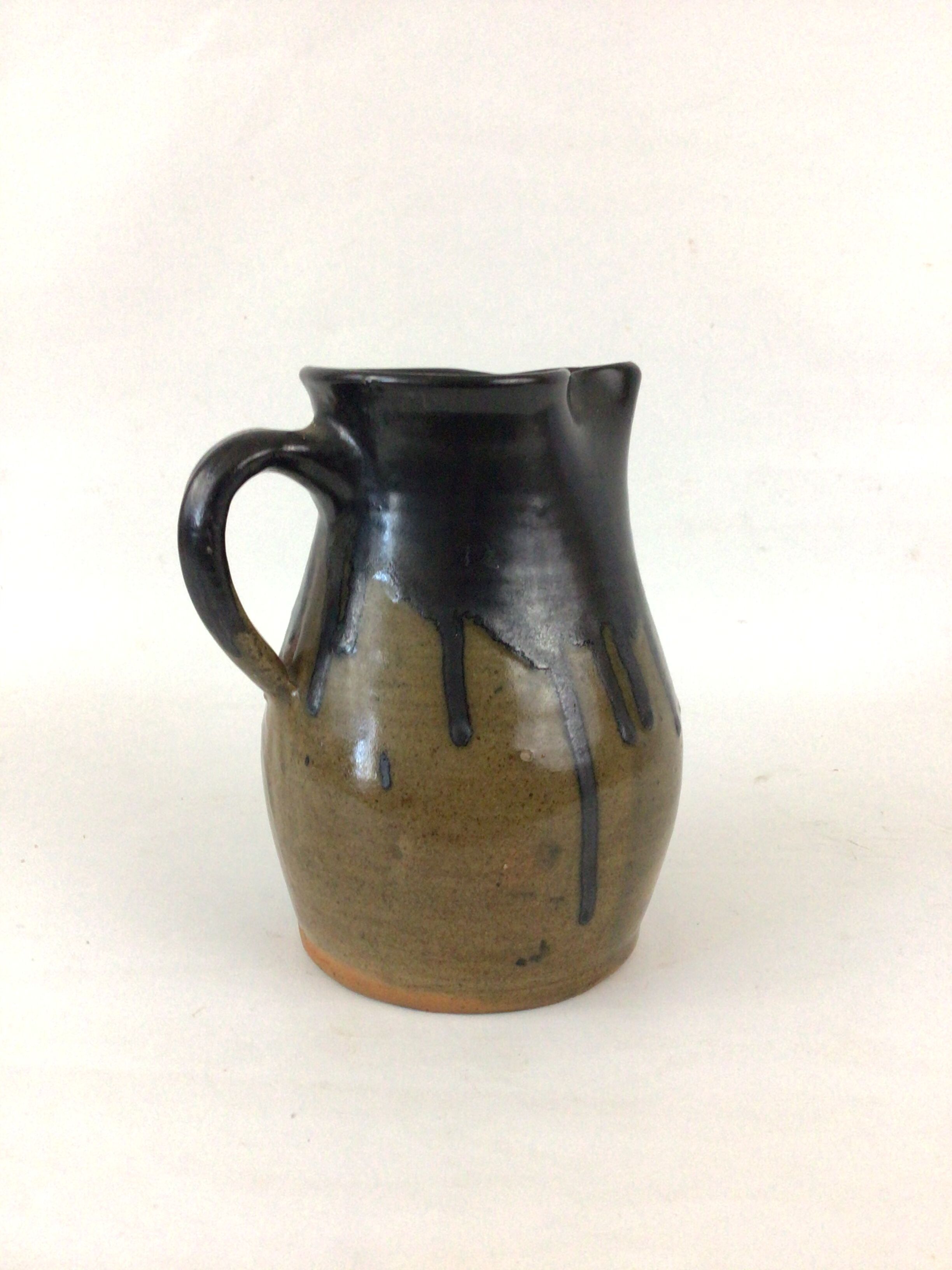 Pitcher In Gres Aristide Mallet Puisaye Debut XXeme