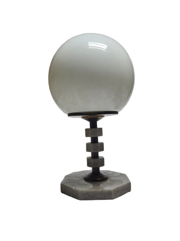 Art Deco style bedside lamp from Polam, Poland, 1970s