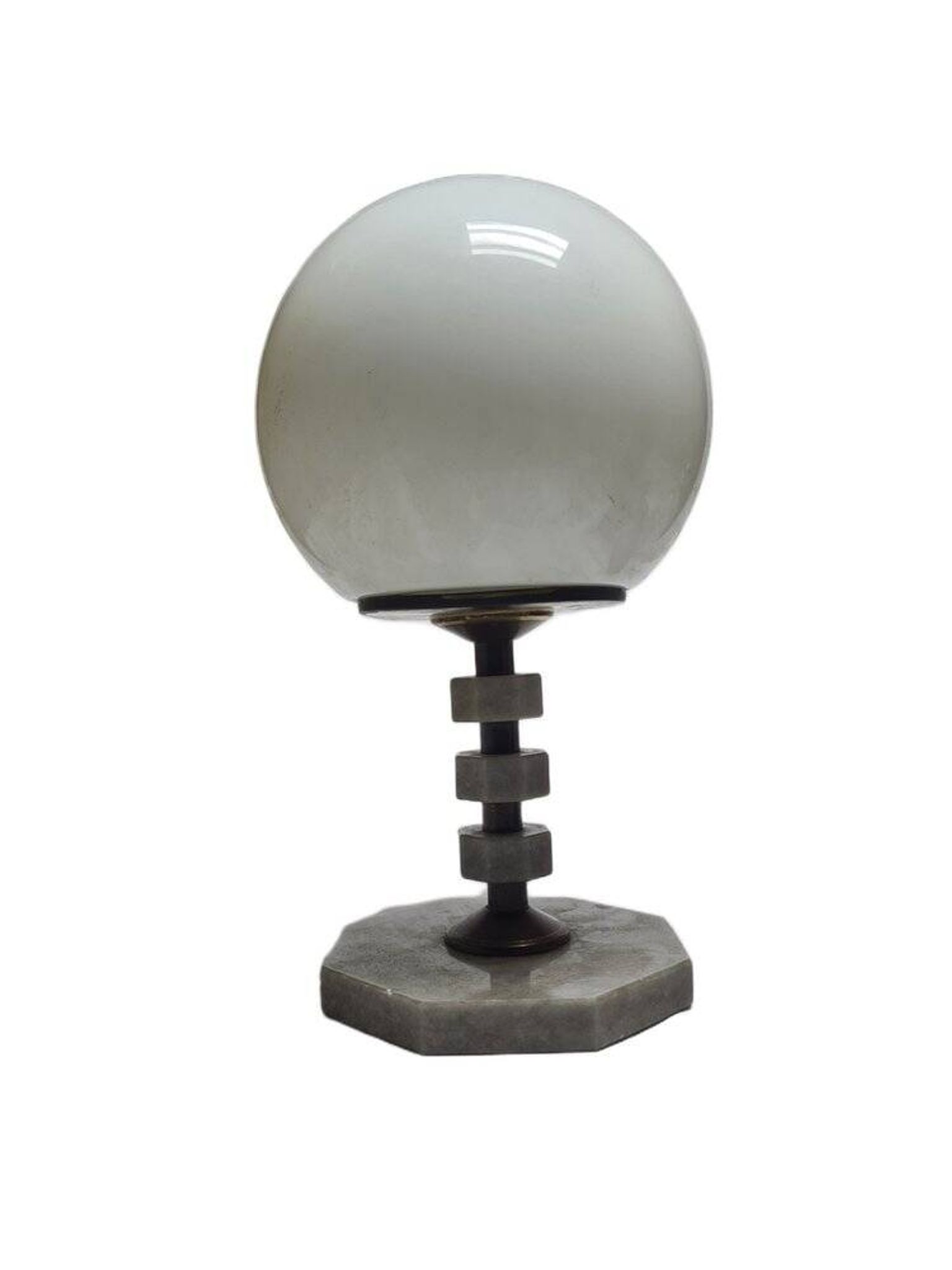 Art Deco style bedside lamp from Polam, Poland, 1970s