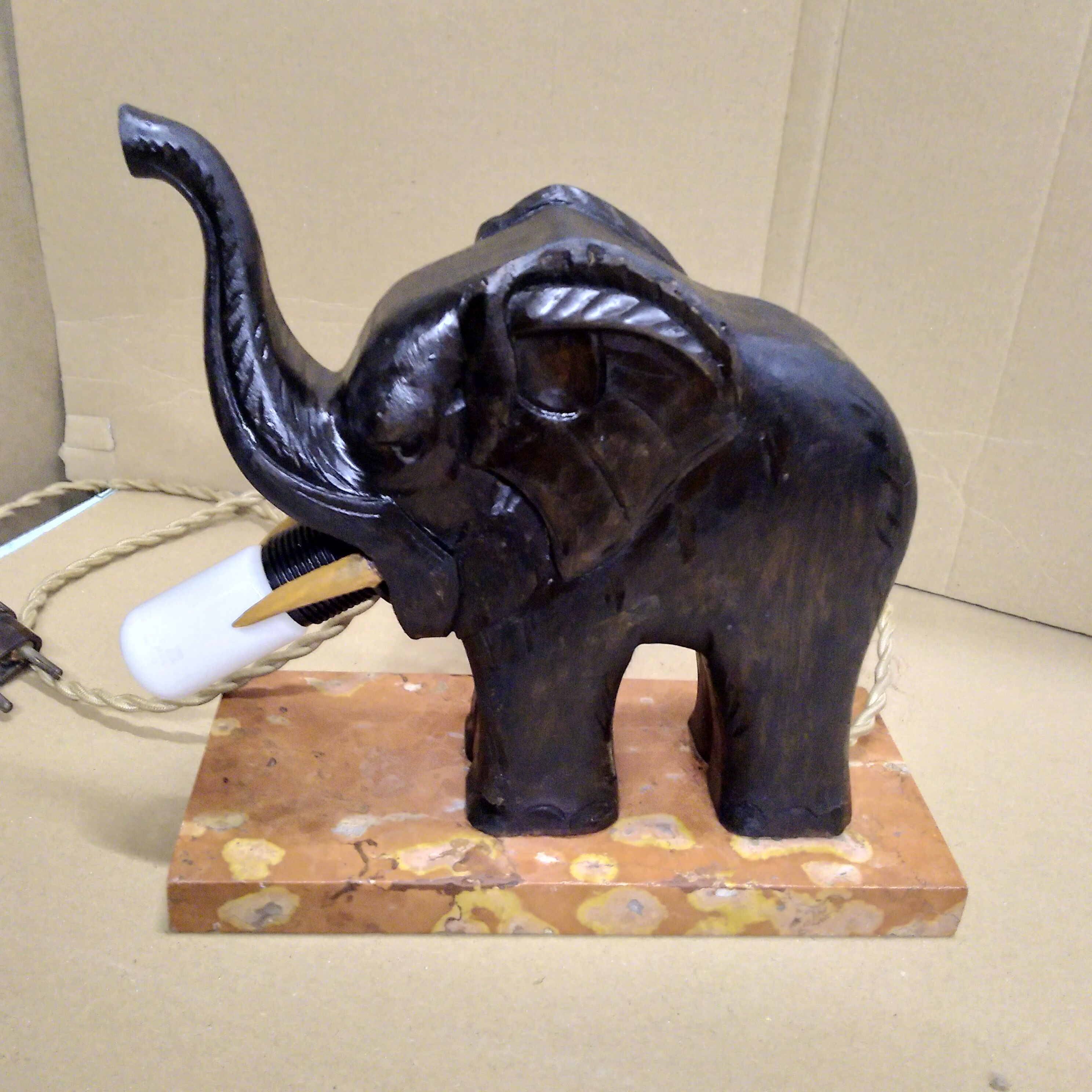 Elephant lamp 1940