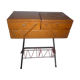 Travailleuse  scoubidou  1960 style scandinave