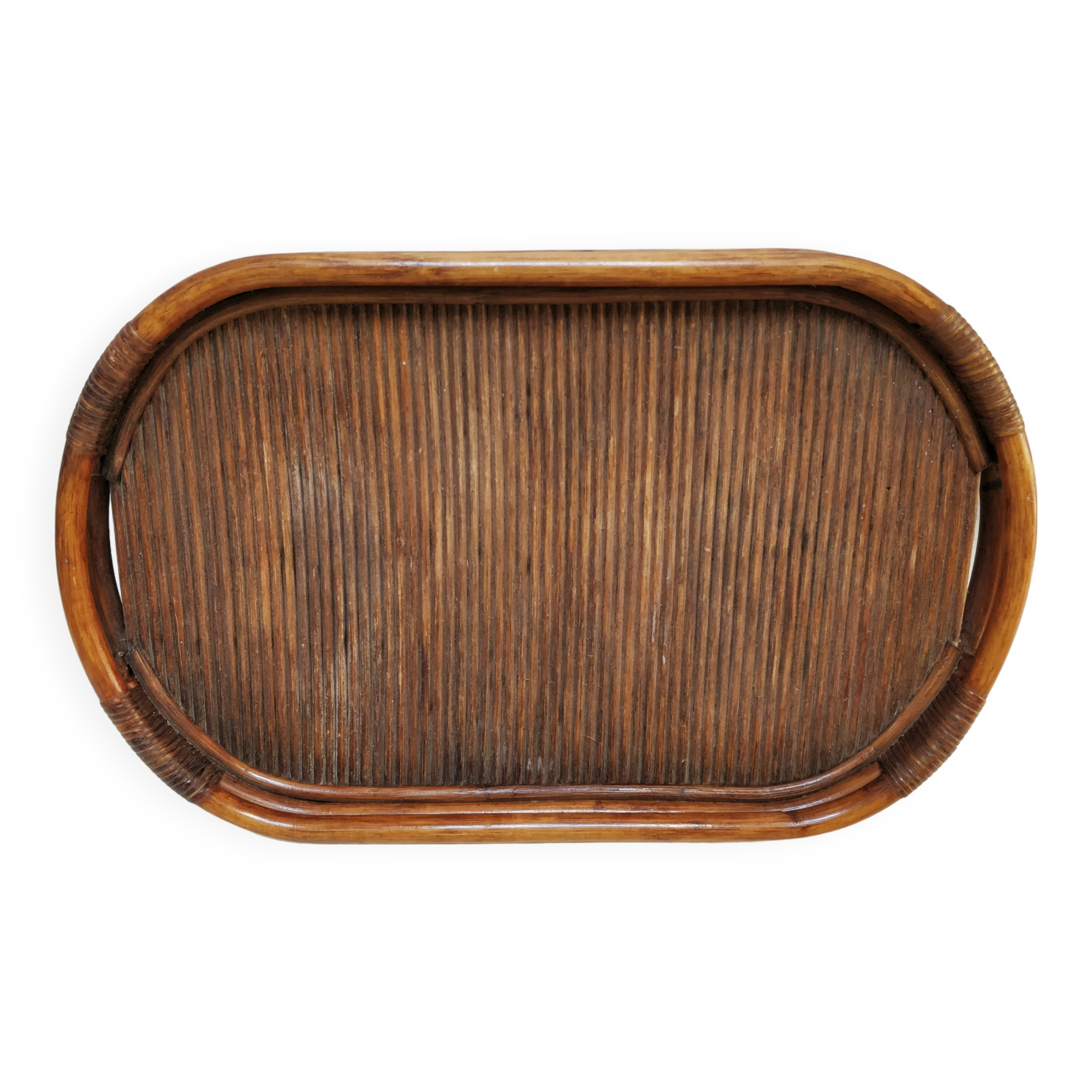 Large bamboo tray