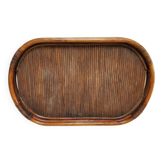 Large bamboo tray