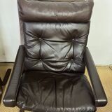 Set of 4 "Siesta" armchairs and ottoman by Ingmar Relling
