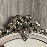 Vintage metal mirror