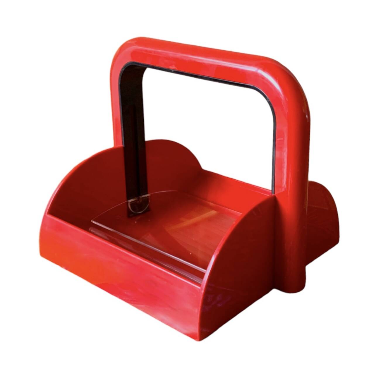 Vintage Guzzini napkin holder in plastic and plexiglass