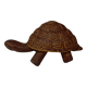 Accolay turtle, ceramic sculpture