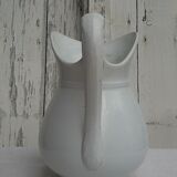White earthenware pitcher Lunéville XIX