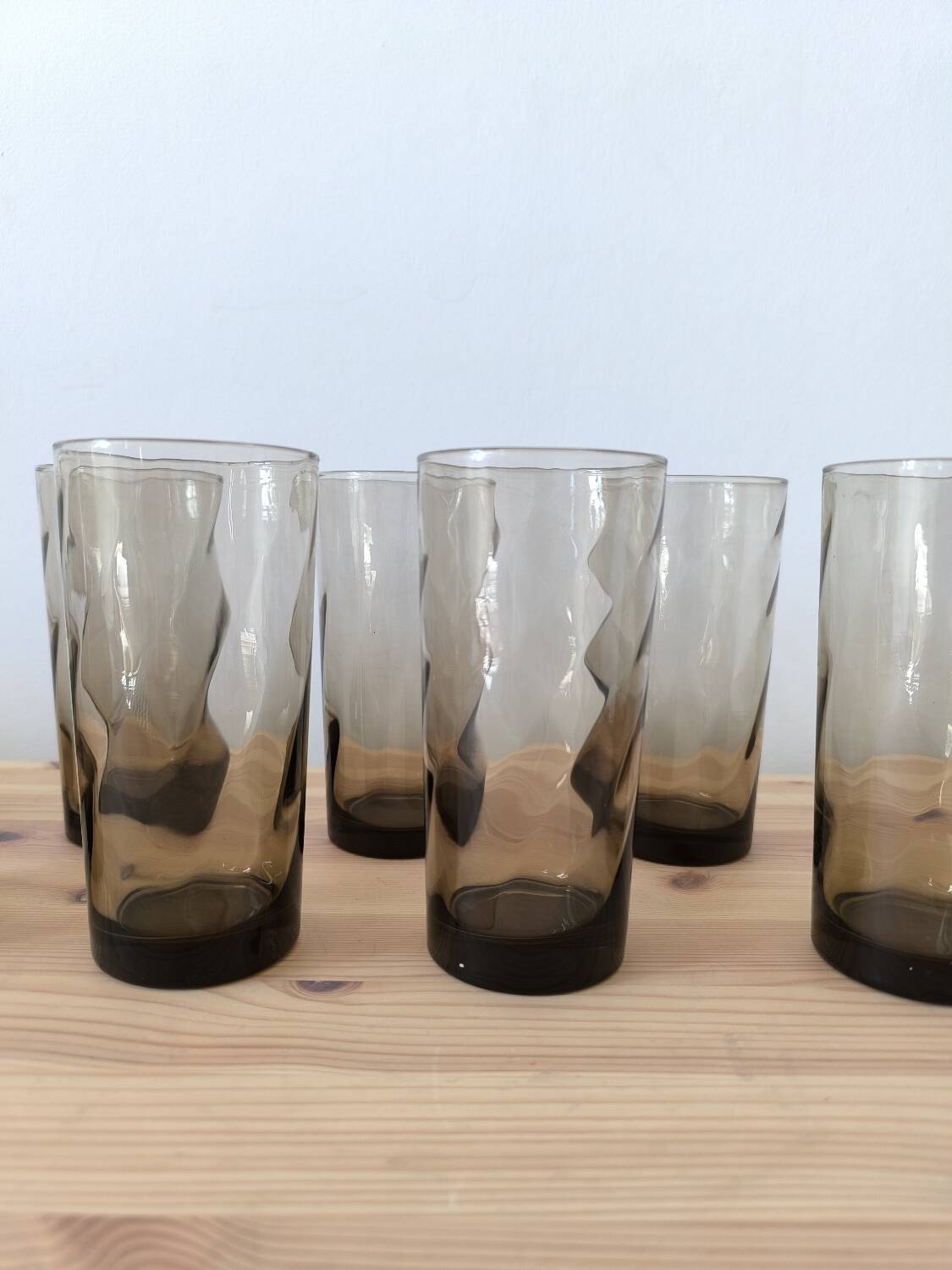 Set de 8 verres à sirop duralex 1970