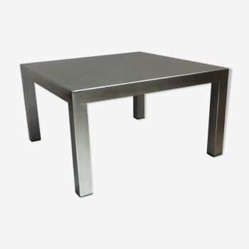 Table basse en acier Maria Pergay