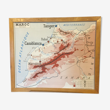 Carte rossignol Afrique du Nord et Maroc