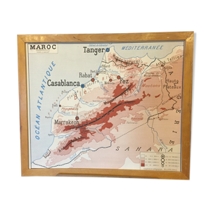 Carte rossignol Afrique du Nord