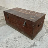 Wooden chest / military trunk