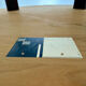 Ancienne table en bois marqueté design Dieter Waeckerlin Idealheim, années 70