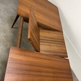 Scandinavian extendable teak table, 60s