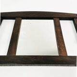 Art Deco wall hanger with mirror, Denmark, 1930s.