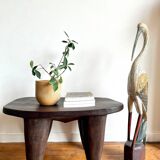 Senoufo M wooden stool - end table - side table Stool in