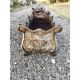 Pair of cast iron planters from 1900 in Rococo style, Charleville - Mézières