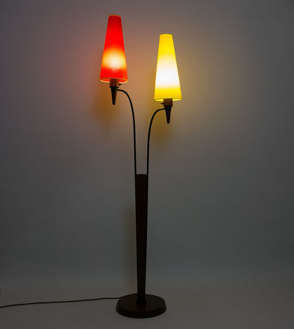Lampadaire scandinave du milieu du siècle années 60 70