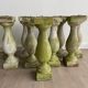 Lot de 10 balustres vintage style antique