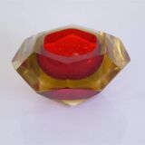 Murano glass ashtray by Flavio Poli