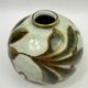 Camille Tharaud, Limoges, round porcelain vase, hand-decorated.