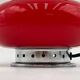 Murano Glass Red Table Lamp Mazzega, 60s