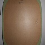 Vintage retro mirror, Scandinavian, from the 1970s