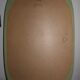 Vintage retro mirror, Scandinavian, from the 1970s
