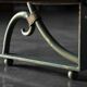 Bakery Display Rack with Iron Frame and Oak Shelves, France, 1920s
